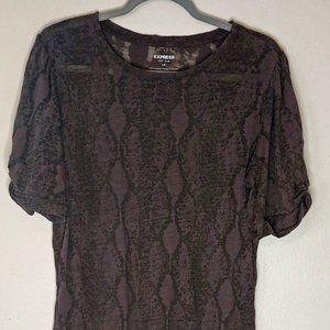 Snake Print Express T-Shirt